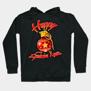 Explosive Christmas (black) Hoodie